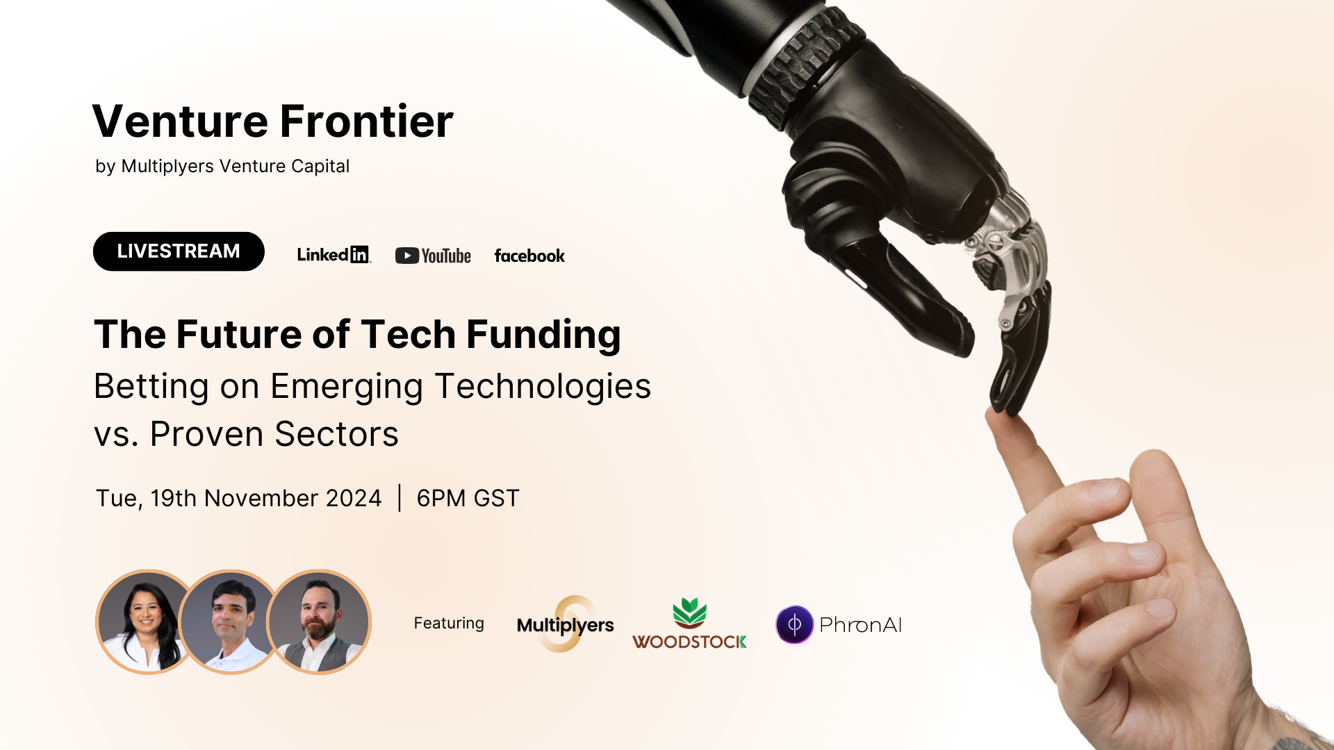 Livestream – The Future of Tech Funding: Betting on Emerging Tech vs Proven Sectors